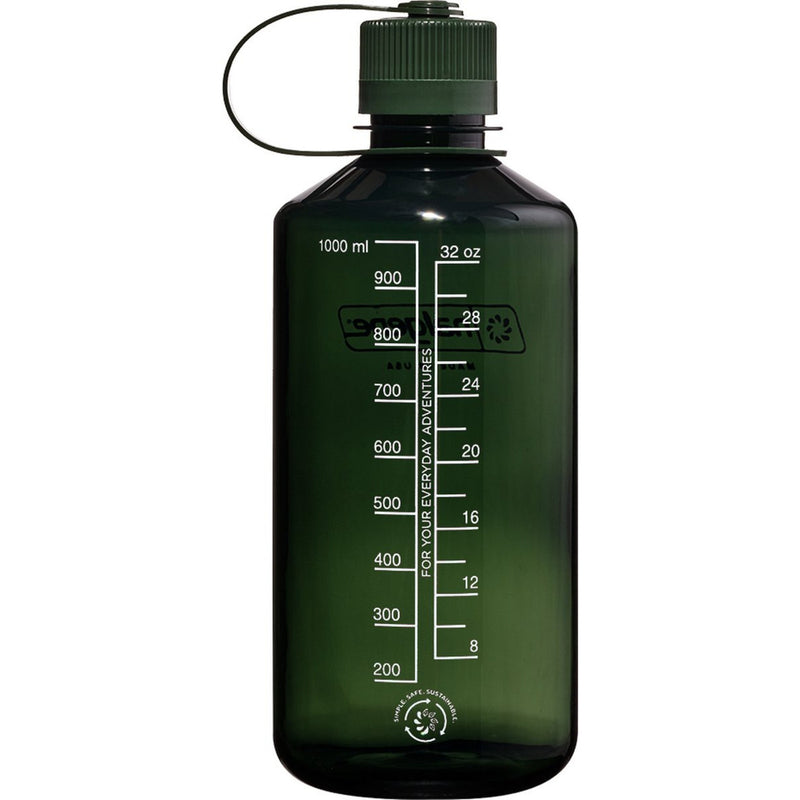 Load image into Gallery viewer, Nalgene narrow mouth sustain water bottle, 1 liter drinkfles (lichtblauw)