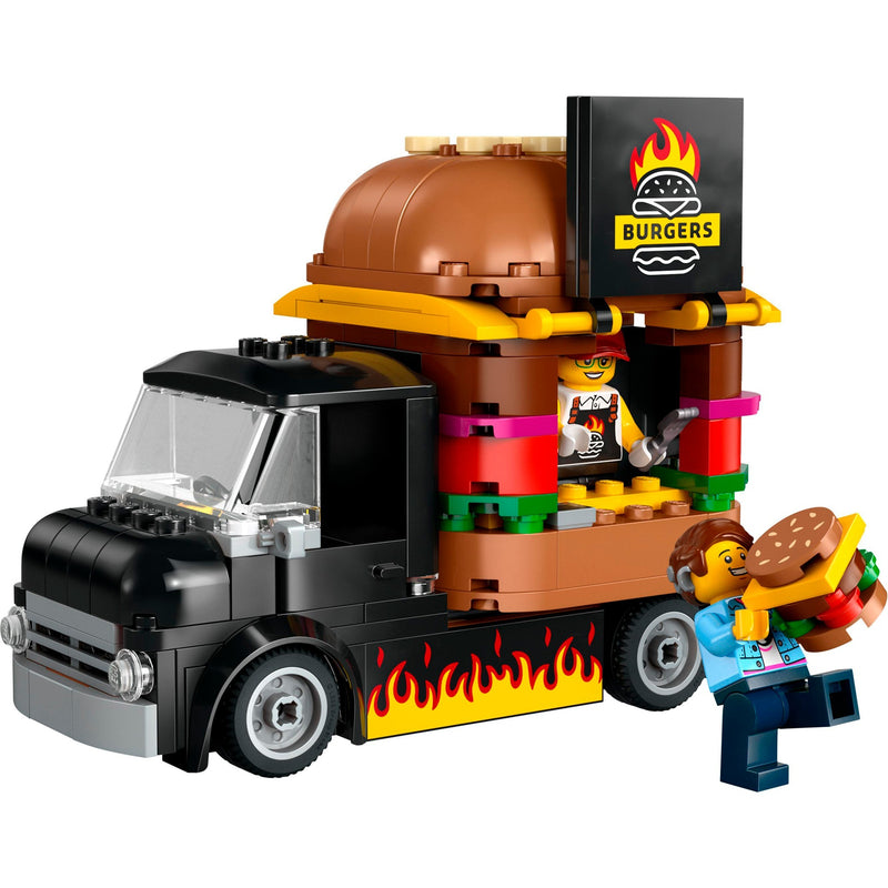Afbeelding laden in galerijviewer, Lego city 60404 hamburgertruck