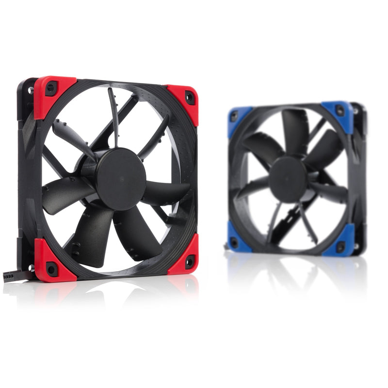 Load image into Gallery viewer, Noctua nf-s12a pwm chromax.black.swap case fan (zwart, 120 x 120 x 25 mm)