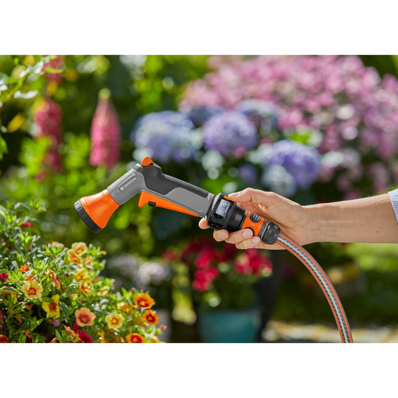 Load image into Gallery viewer, Gardena sproeibroes aquacount (grijs oranje, 18352-20)