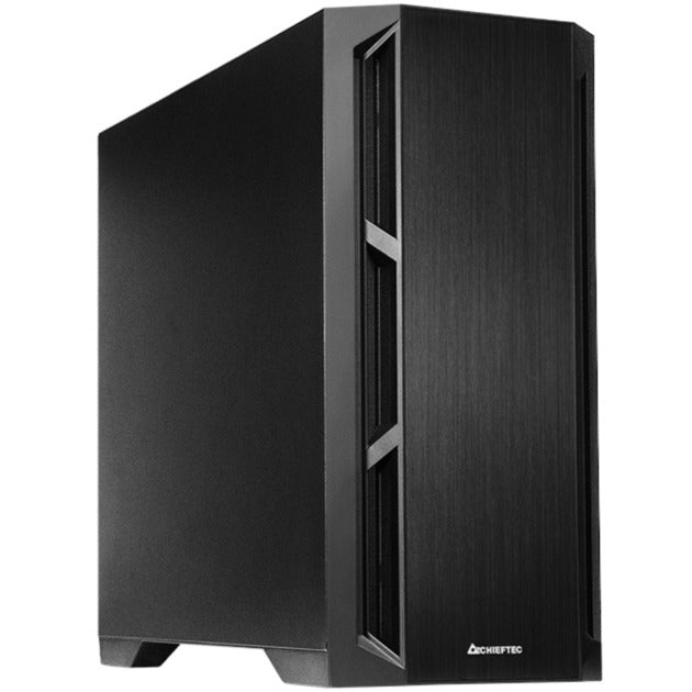 Laden Sie das Bild in Galerie -Viewer, Chieftec apex q midi tower behuizing (zwart | 2x usb-a | 1x usb-c)