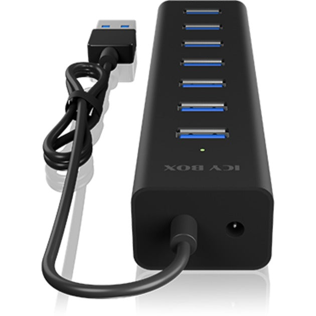 Load image into Gallery viewer, Icy box ib-hub1700-u3 usb-hub (zwart)
