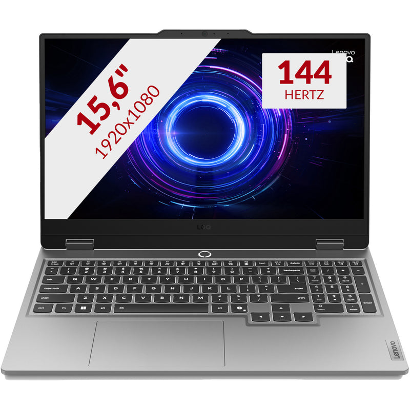Load image into Gallery viewer, Lenovo loq 15irx10 (83je00lwmh) 15.6 gaming laptop (grijs | core i7-13700hx | rtx 5060 | 32 gb | 1 tb ssd)