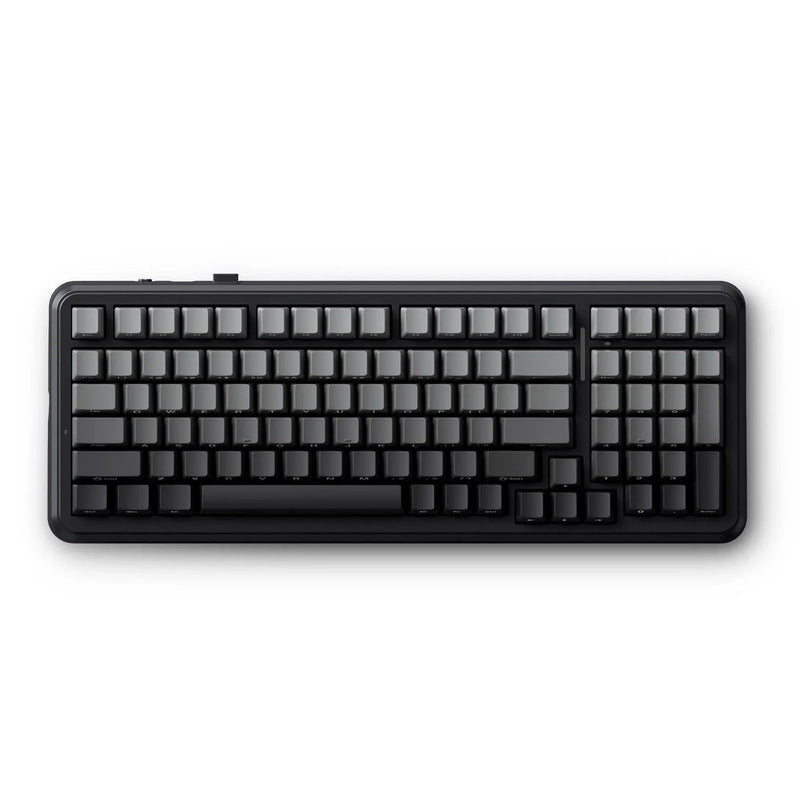 Laden Sie das Bild in Galerie -Viewer, Mchose k99 v2 wireless gasket mount mechanical keyboard (zwart, us lay-out (qwerty), kailh box icy creamsicle, 99%, rgb, pbt keycaps, hot-swap, 2.4 ghz | bluetooth | usb-c)