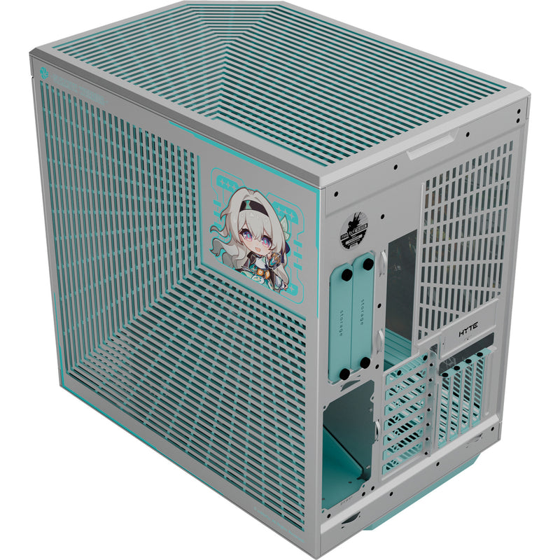 Load image into Gallery viewer, Hyte y70 firefly edition midi tower behuizing (2x usb-a | 1x usb-c | tempered glass)