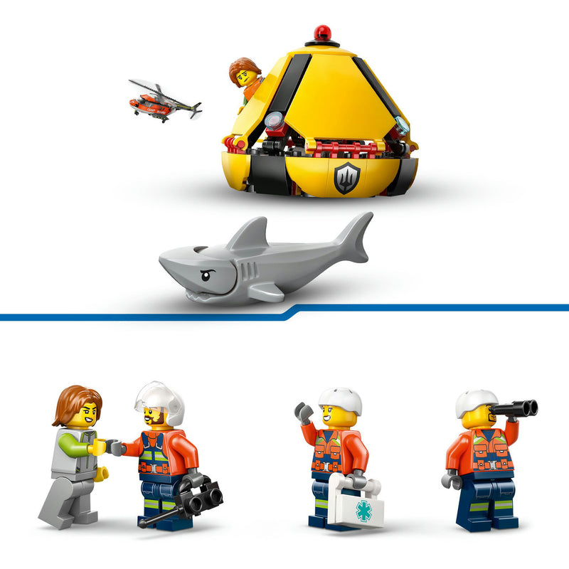 Load image into Gallery viewer, Lego city 60503 kustwacht helikopter