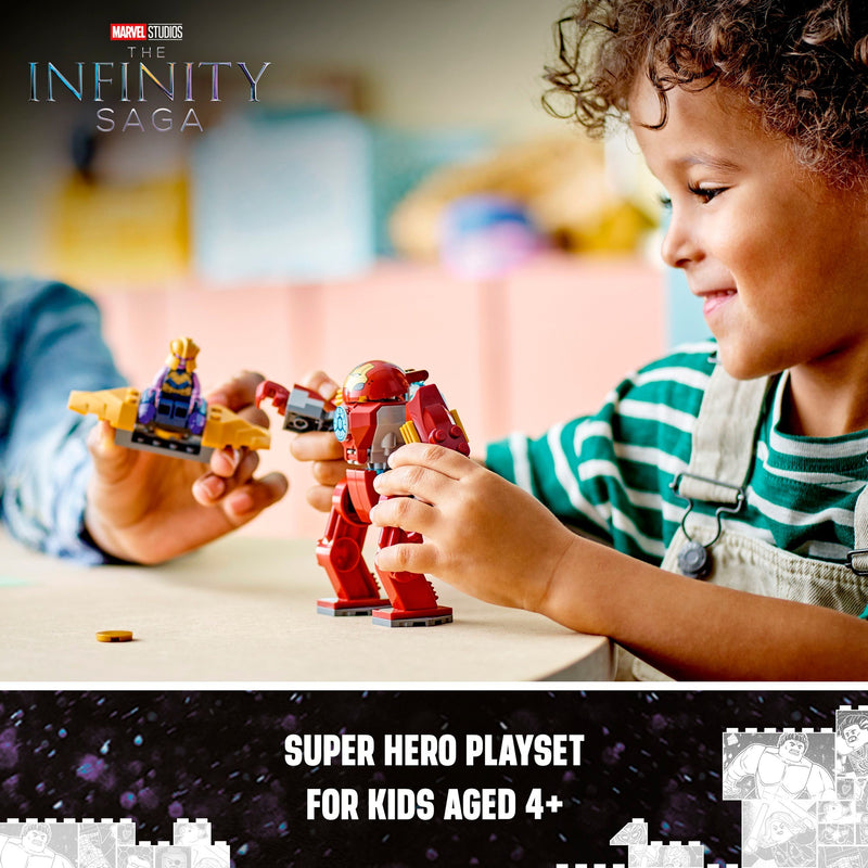 Laden Sie das Bild in Galerie -Viewer, Lego marvel - iron man hulkbuster vs. thanos constructiespeelgoed (76263)