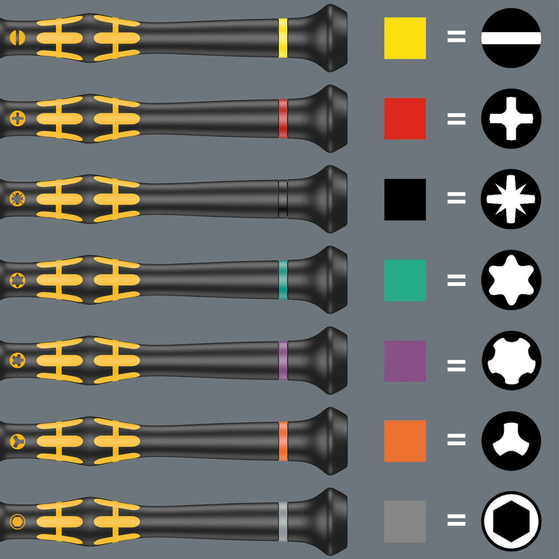 Load image into Gallery viewer, Wera kraftform micro esd big pack 1 schroevendraaierset elektricien (zwart geel, 25‑delig)