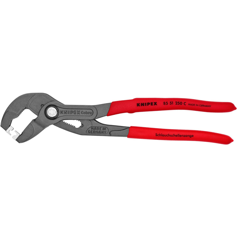 Load image into Gallery viewer, Knipex slangklemtang 85 51 250 c (rood)