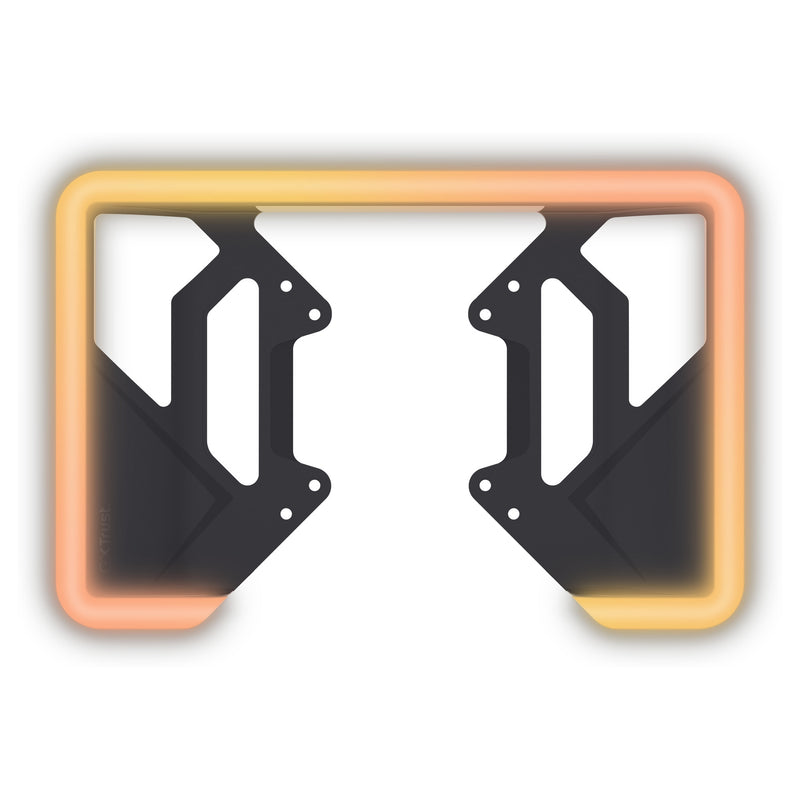 Load image into Gallery viewer, Trust gxt 907 vybz rgb-achtergrondverlichting voor monitoren (zwart)