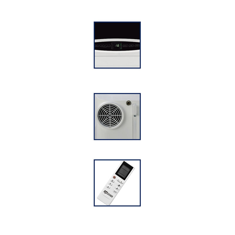Load image into Gallery viewer, Termozeta airzeta clima c5 airconditioner (wit, koelvermogen 3,5 kw | 12000 btu h)