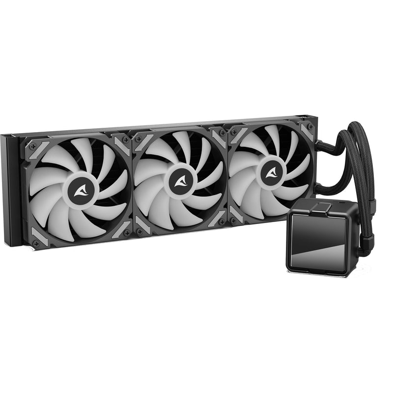 Load image into Gallery viewer, Sharkoon s60 argb waterkoeling (zwart, 4-pin pwm)