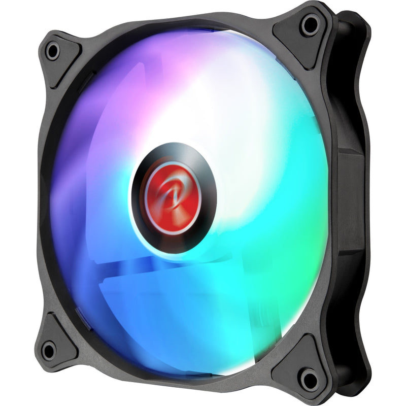 Load image into Gallery viewer, Raijintek eos 12 rbw add-2 rgb case fans (zwart, 2 stuks, 120 x 120 x 25 mm, pwm)