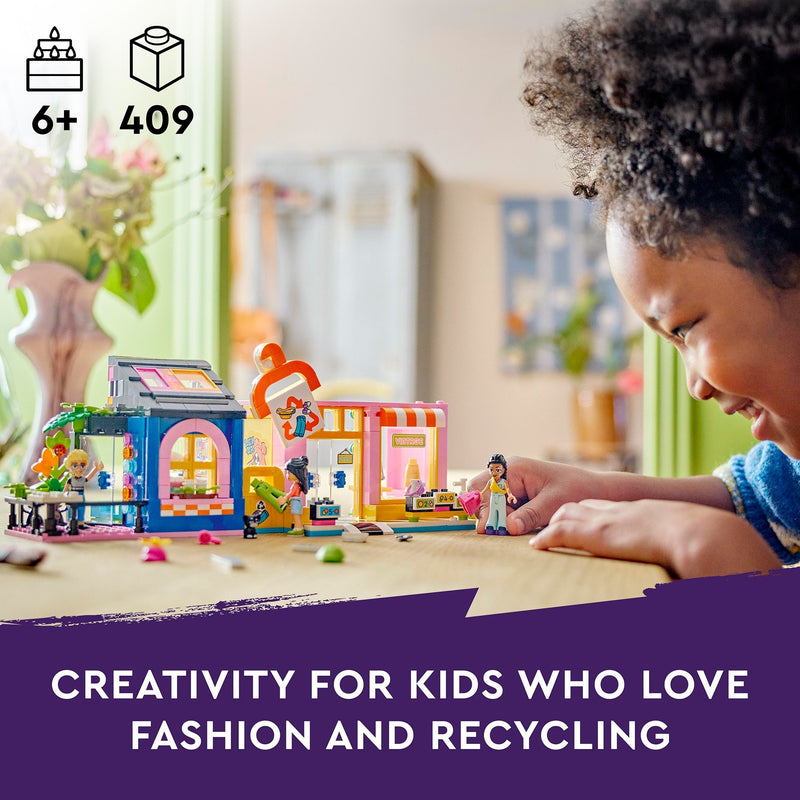Load image into Gallery viewer, Lego friends - vintage kledingwinkel constructiespeelgoed (42614)
