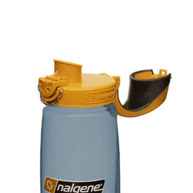 Load image into Gallery viewer, Nalgene on-the-fly lock-top sustain bottle, 700 ml drinkfles (grijs beige)