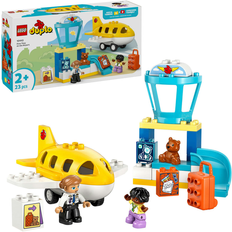 Afbeelding laden in galerijviewer, Lego ® duplo® stad voor het eerst op het vliegveld - 10443