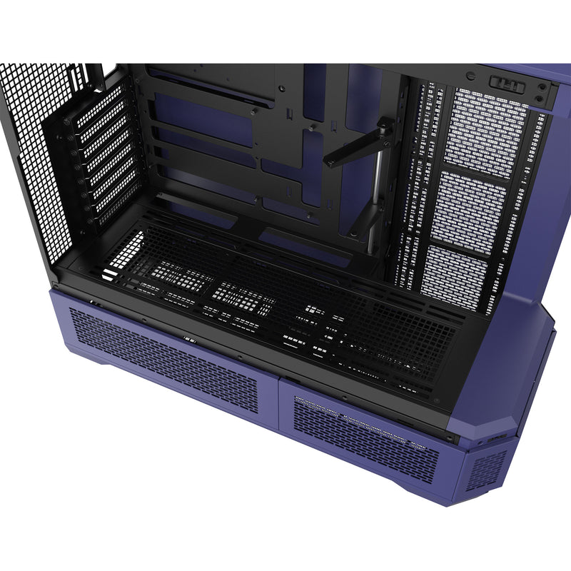Load image into Gallery viewer, Thermaltake view 600 tg future dusk big tower behuizing (paars zwart | 2x usb-a | 1x usb-c | tempered glass)