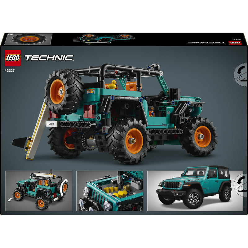 Cargue la imagen en el visor de la galería, Lego technic 42227 jeep wrangler rubicon terreinwagen