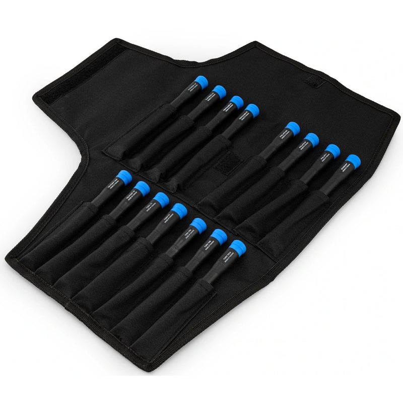 Load image into Gallery viewer, Ifixit marlin precisie schroevendraaierset, 15 stuks (zwart blauw)