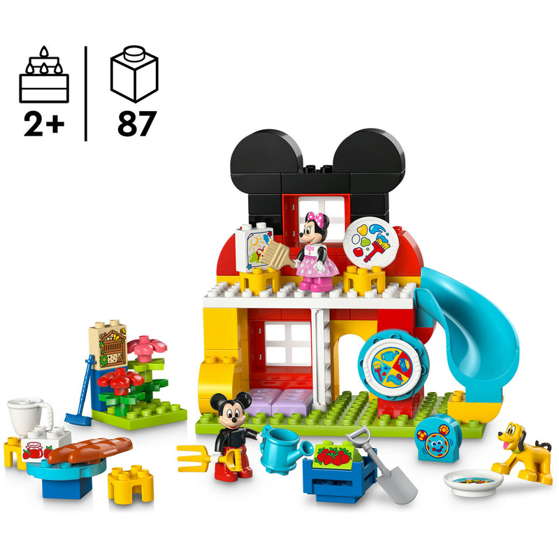 Laden Sie das Bild in Galerie -Viewer, Lego duplo 10465 mickey mouse clubhuis met minnie en pluto