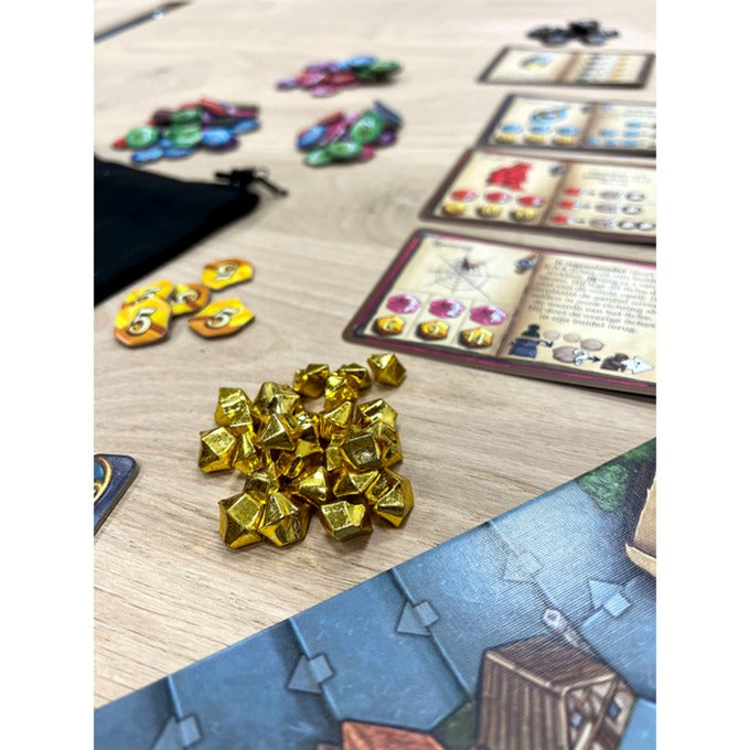 Load image into Gallery viewer, 999games 999 games de kwakzalvers van kakelenburg: het duel bordspel (nederlands, 2 spelers, 45 minuten, vanaf 10 jaar)