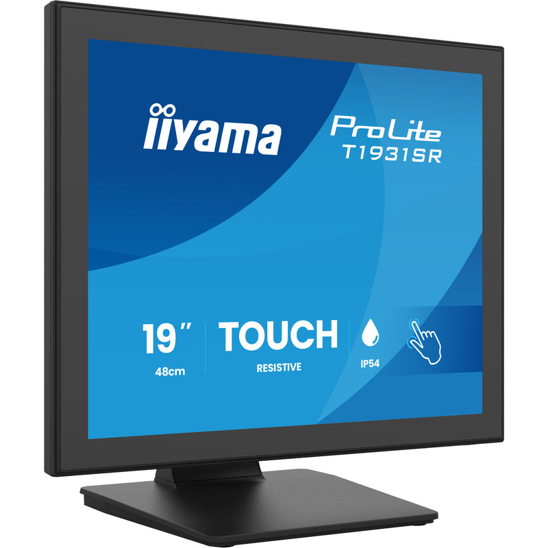 Laden Sie das Bild in Galerie -Viewer, Iiyama prolite t1931sr-b2s 19 touchscreen monitor (zwart, vga, hdmi, displayport, audio, touchscreen)