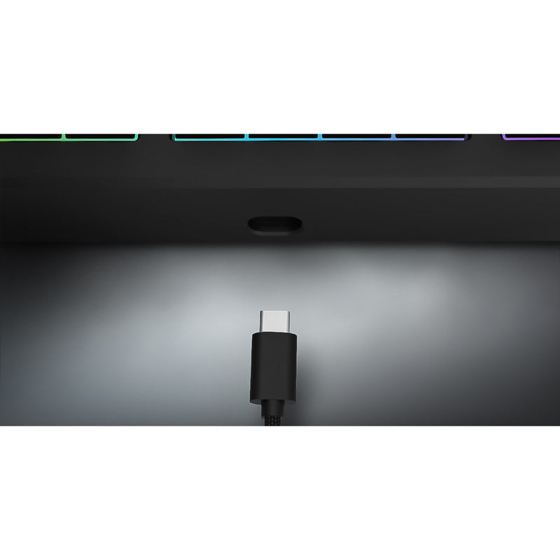 Chargez l'image dans la visionneuse de la galerie, Hator rockfall 3 tkl wireless rgb mechanisch gaming toetsenbord (wit, us lay-out (qwerty), hator aurum orange, 80% (tkl), rgb, pbt keycaps, hotswap, 2.4 ghz bluetooth usb-c)
