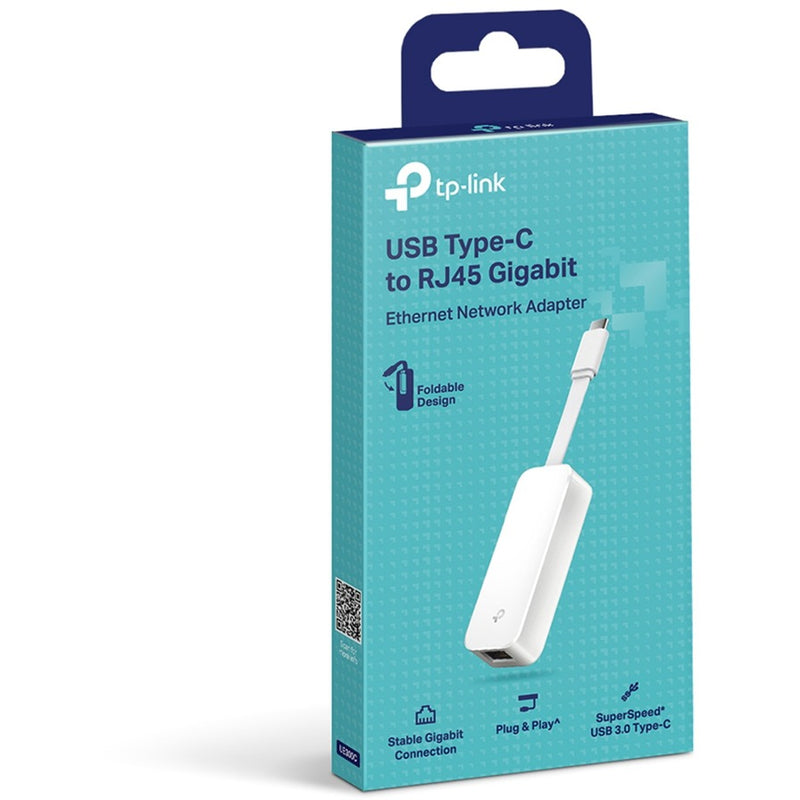 Load image into Gallery viewer, Tp-link usb type-c to rj45 gigabit ethernet netwerkadapter (wit)