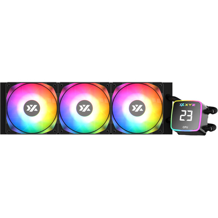 Cargue la imagen en el visor de la galería, Xyz pc gear aquapulse aio 360 waterkoeling (zwart, argb, pwm)