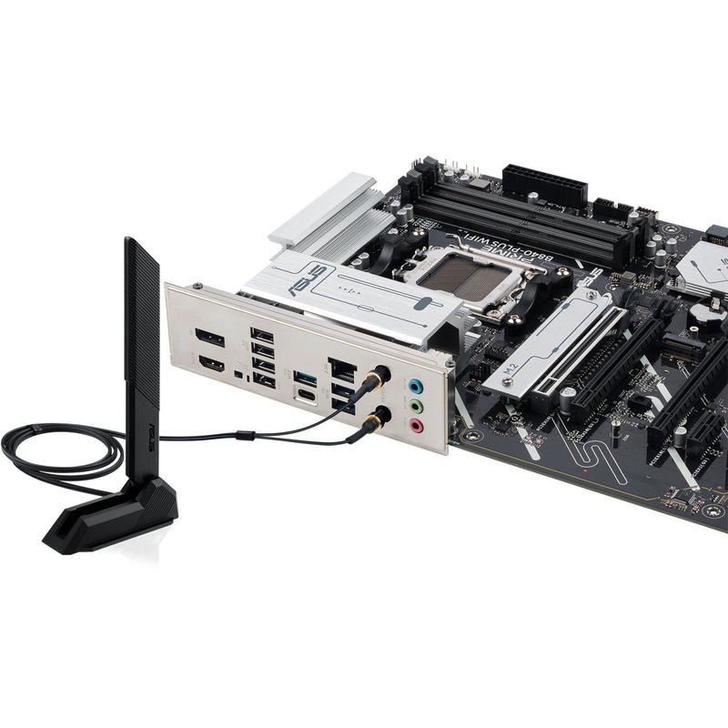 Load image into Gallery viewer, Asus prime b840-plus wifi socket am5 moederbord (raid, 2.5 gbe-lan, wi-fi 6e, bt, sound, atx)