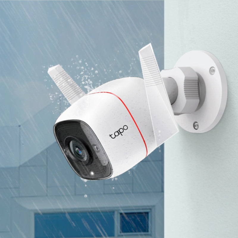 Load image into Gallery viewer, Tp-link tapo c310 outdoor wi-fi beveiligingscamera (wit, lan, wlan)