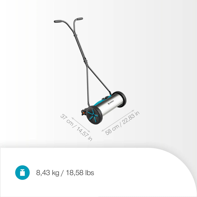 Load image into Gallery viewer, Gardena kooimesmaaier comfort 400 kooimaaier (grijs turquoise, 11760-20)