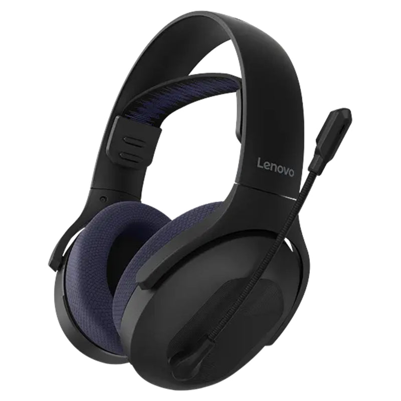 Afbeelding laden in galerijviewer, Lenovo legion h410 draadloze gamingheadset over-ear gaming headset (zwart paars, bluetooth, 2,4 ghz, playstation 4, playstation 5, nintendo switch, pc)