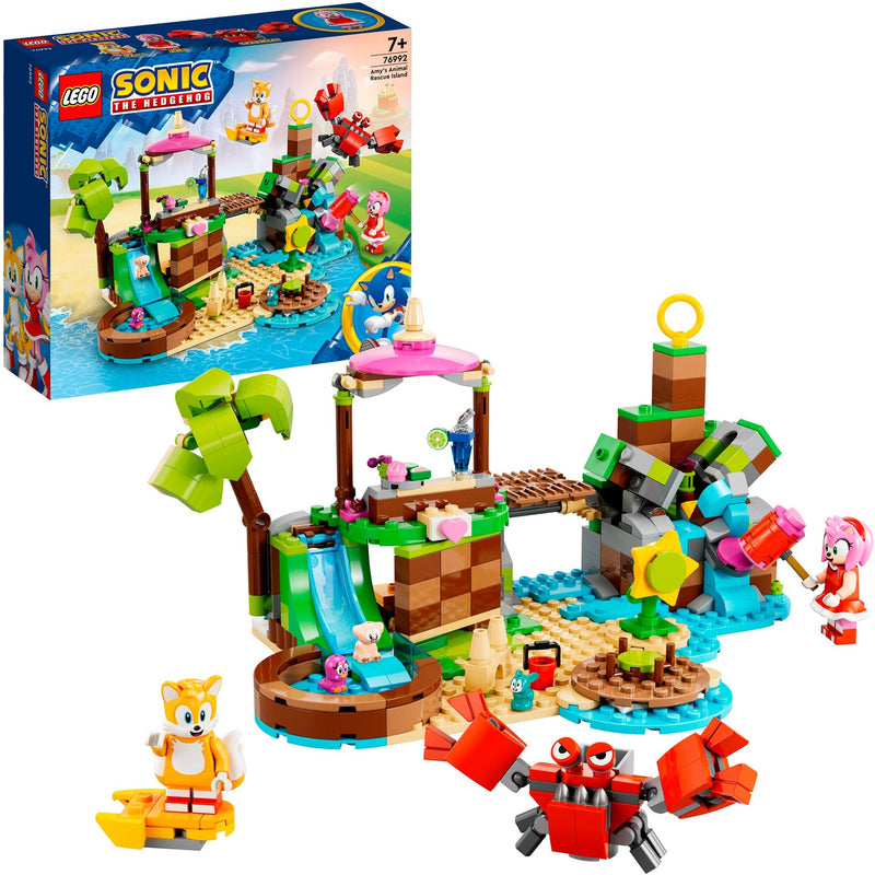 Afbeelding laden in galerijviewer, Lego sonic the hedgehog - amy's dierenopvangeiland constructiespeelgoed (76992)