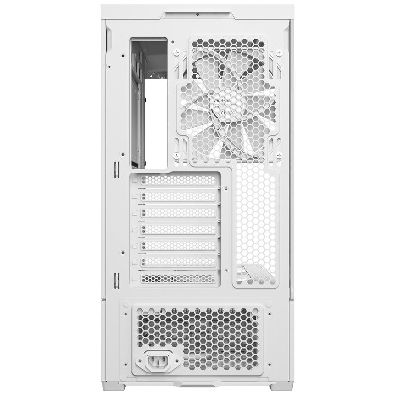 Afbeelding laden in galerijviewer, Antec c6 curve air midi tower behuizing (wit | 2x usb-a | 1x usb-c | tempered glass)