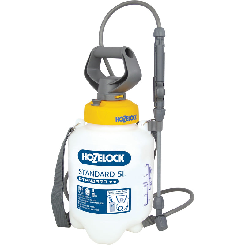 Load image into Gallery viewer, Hozelock standard 5 liter drukspuit (wit geel)