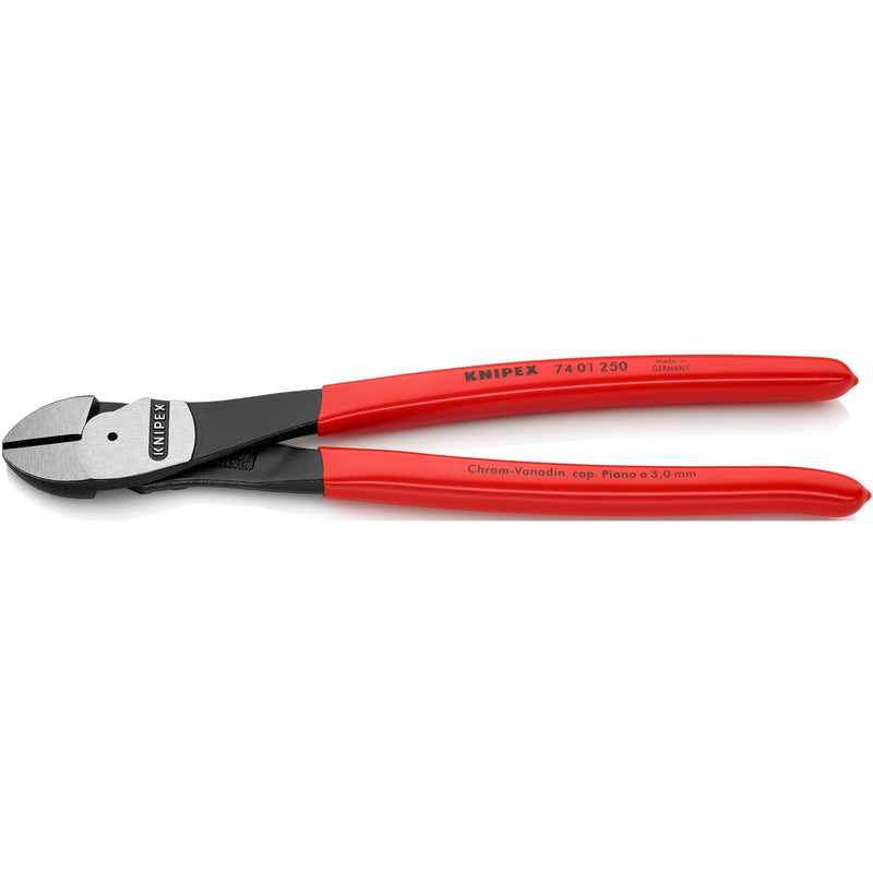 Load image into Gallery viewer, Knipex kracht-zijsnijtang 74 01 250 kniptang (rood)