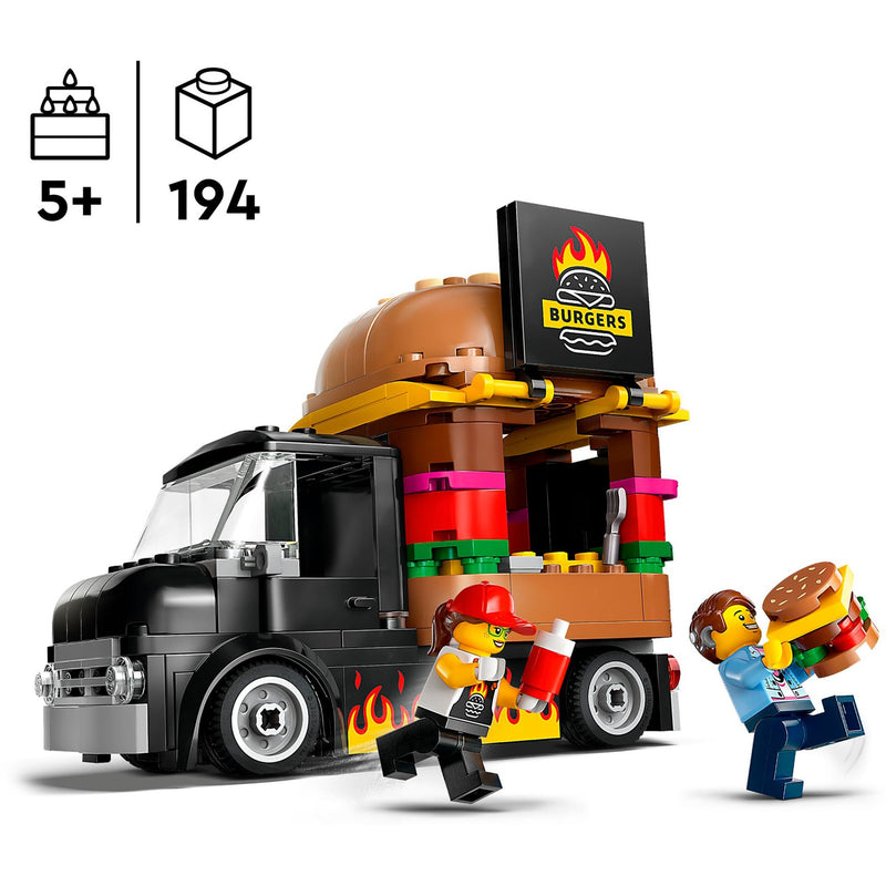Afbeelding laden in galerijviewer, Lego city 60404 hamburgertruck
