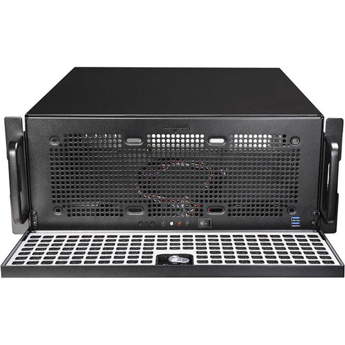 Afbeelding laden in galerijviewer, Chieftec unc-409s-aio-op rack behuizing (zwart)