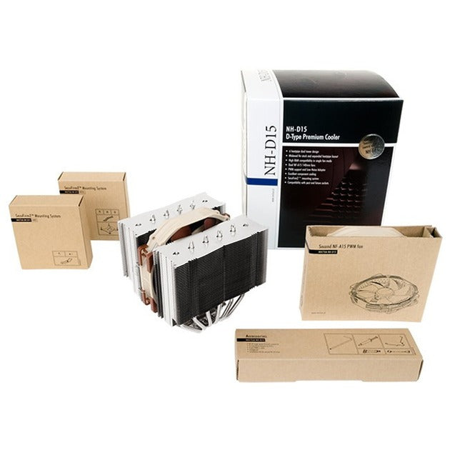 Load image into Gallery viewer, Noctua nh-d15 cpu-koeler (4-pins pwm fan-connector)