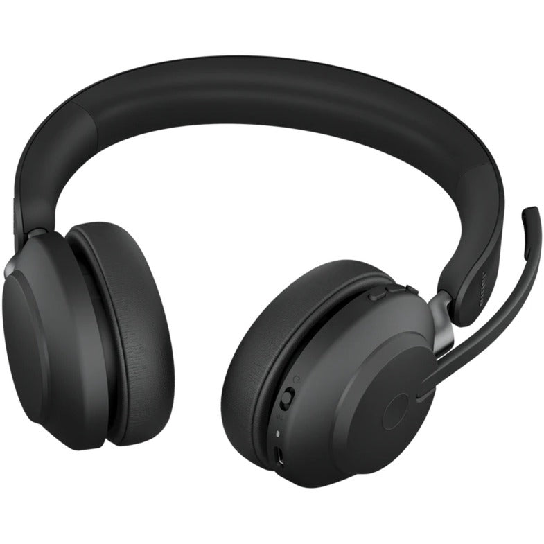 Load image into Gallery viewer, Jabra evolve2 65, ms stereo on-ear headset (zwart, microsoft teams, bluetooth)