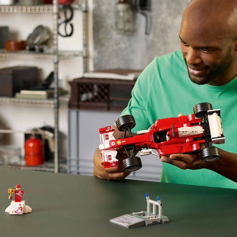 Chargez l'image dans la visionneuse de la galerie, Lego icons ferrari f2004 en michael schumacher - 11375