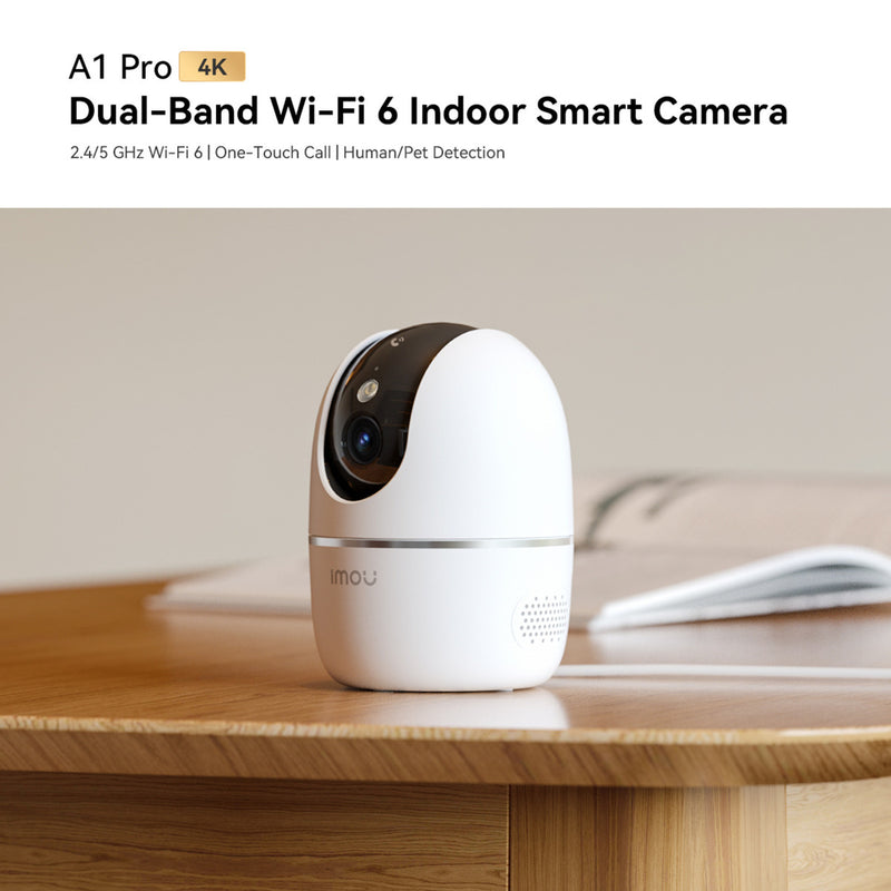 Laden Sie das Bild in Galerie -Viewer, Imou a1 pro 4k beveiligingscamera (wit, 8mp (3840×2160), wifi 6)