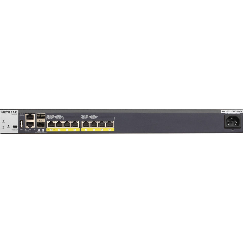 Load image into Gallery viewer, Netgear prosafe m4200-10mg-poe+ switch