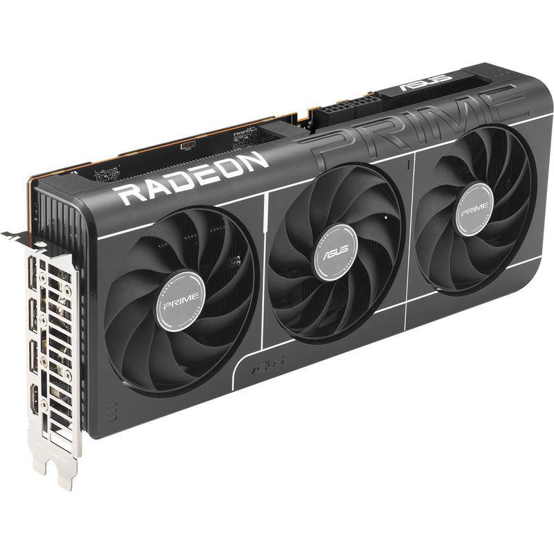 Chargez l'image dans la visionneuse de la galerie, Asus prime radeon rx 9070 oc grafische kaart (grijs, 3x displayport, 1x hdmi, rdna4)