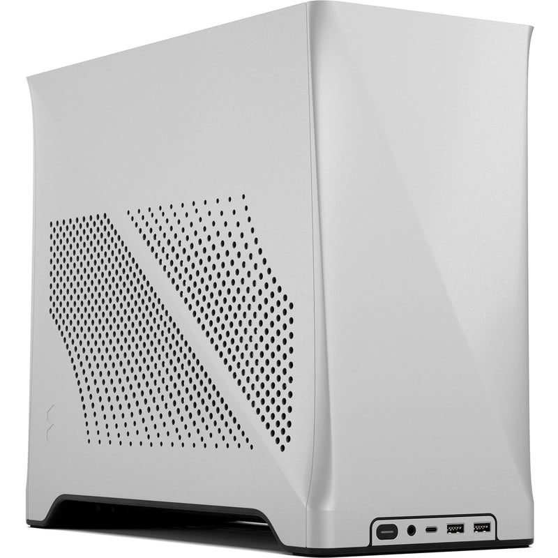 Load image into Gallery viewer, Fractal design era 2 silver mini tower behuizing (zilver | 2x usb-a | 1x usb-c)