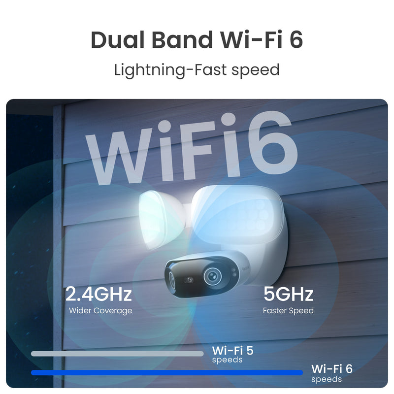 Cargue la imagen en el visor de la galería, Reolink f751w elite floodlight wifi beveiligingscamera (wit, uhd 4k, wifi)