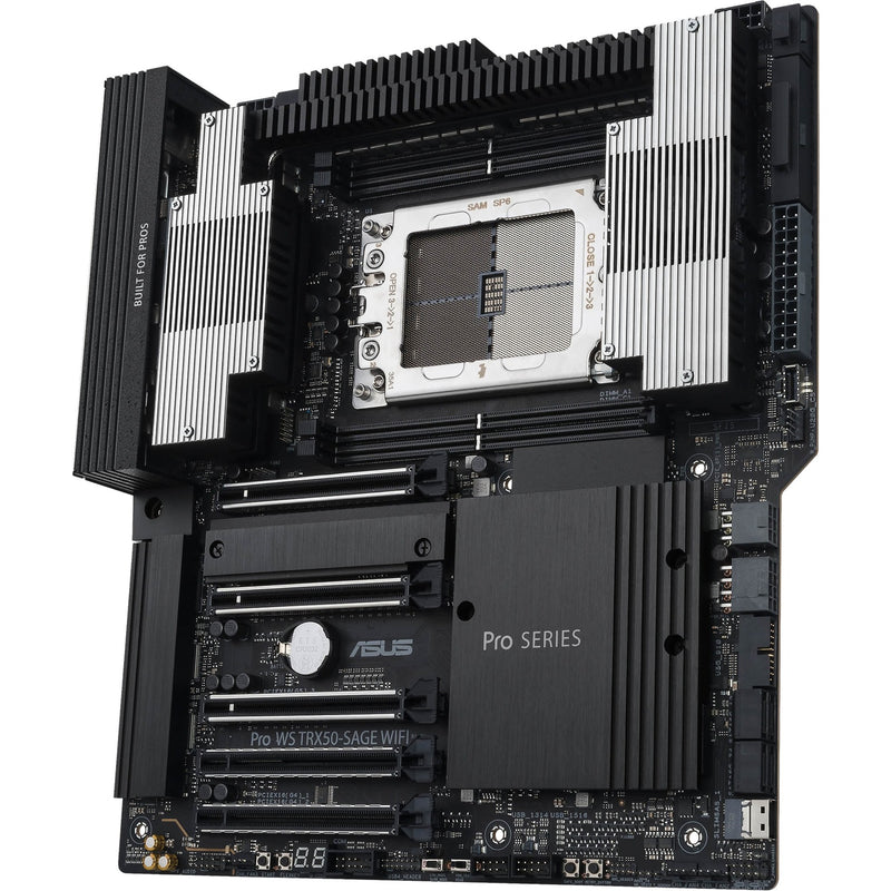 ギャラリービューアに画像をロードする, Asus pro ws trx50-sage wifi socket str5 moederbord (zwart grijs, raid, 10gb-lan, 2.5gb-lan, wi-fi 7, bt, sound, ceb)