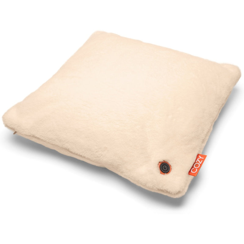 Afbeelding laden in galerijviewer, Cozy una teddy 45 x 45 cm draadloos warmtekussen (lichtbeige, powerbank 5000 mah)