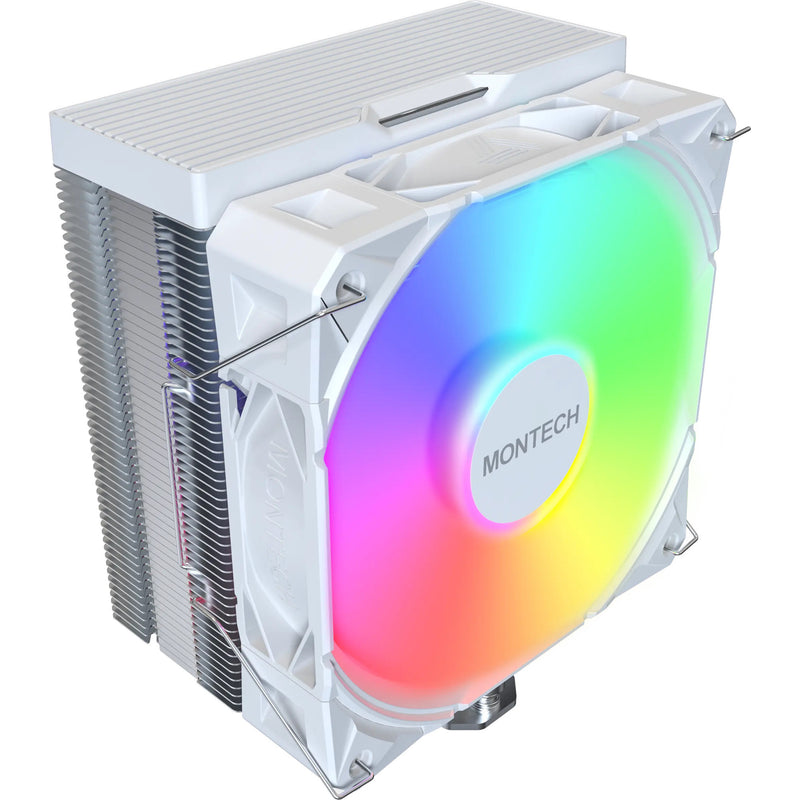 Load image into Gallery viewer, Montech nx400 argb cpu-koeler (wit, 4-pin pwm)